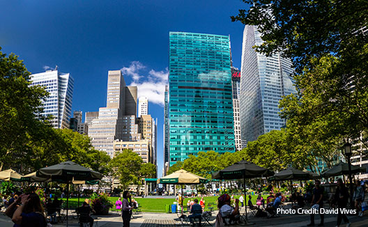 Bryant Park in Summer