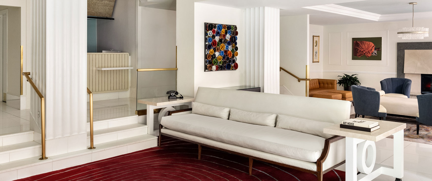 70 Park Lobby Living Room Sofa